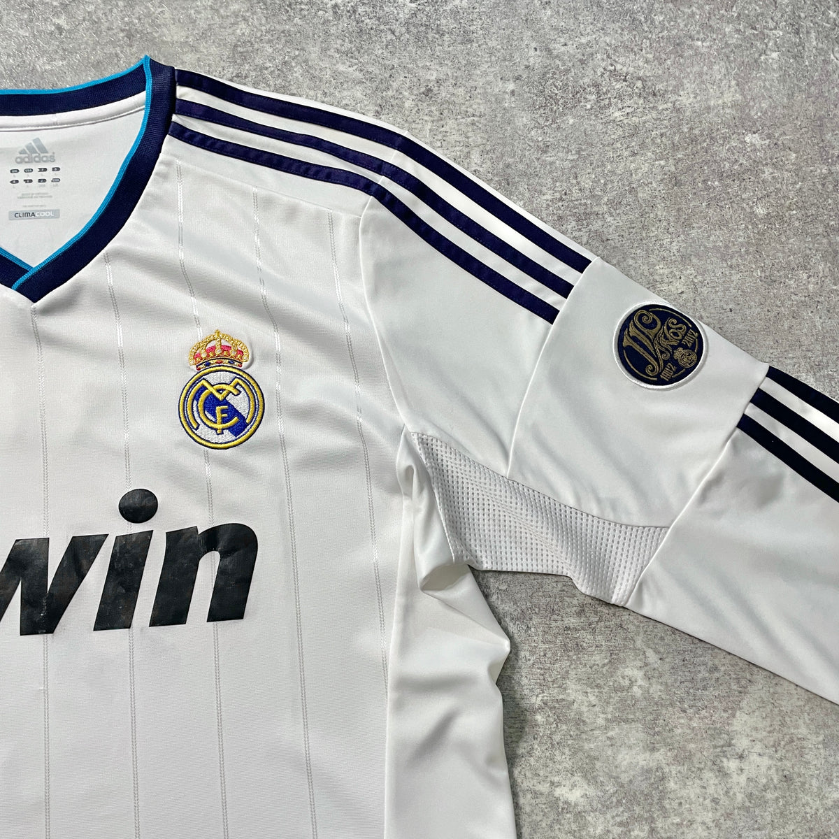 【正規品2012-2013 adidas Real Madrid home L/S 110th Ronaldo #7】