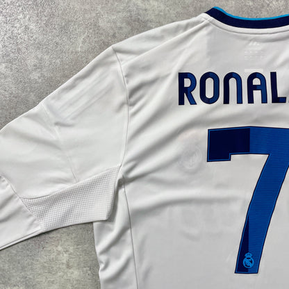 【正規品2012-2013 adidas Real Madrid home L/S 110th Ronaldo #7】