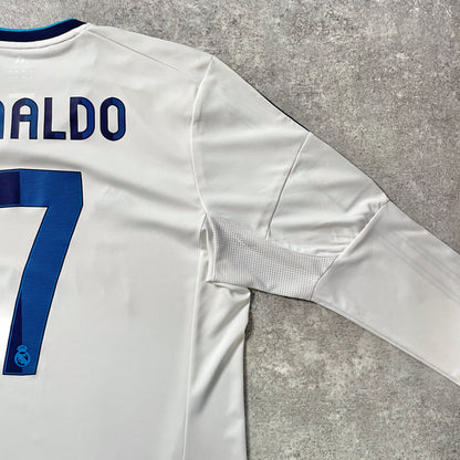 【正規品2012-2013 adidas Real Madrid home L/S 110th Ronaldo #7】