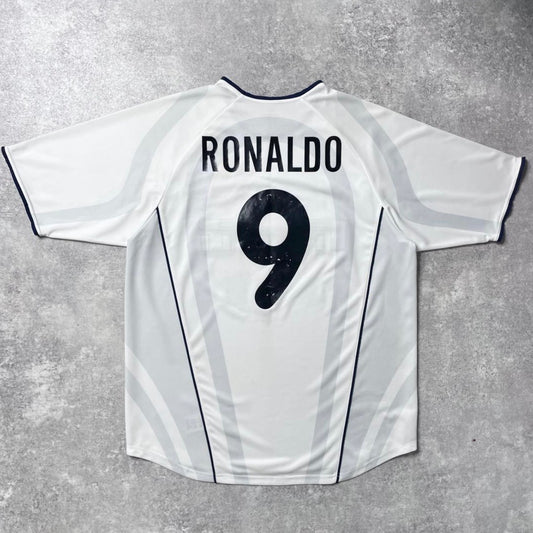 【正規品2001-2002 NIKE Inter away Ronaldo #9】