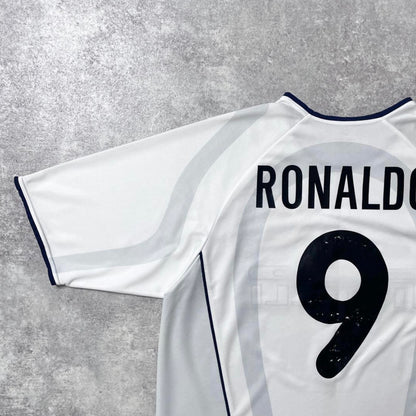 【正規品2001-2002 NIKE Inter away Ronaldo #9】