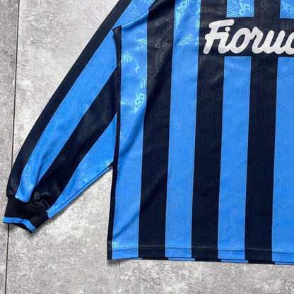 【正規選手支給実使用品1992-1993 Umbro Inter home L/S #9】