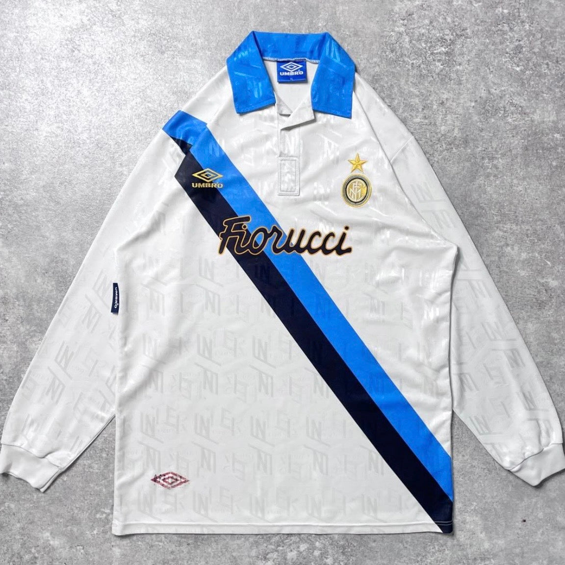 【正規選手支給品1993-1994 Umbro Inter away L/S shirt】