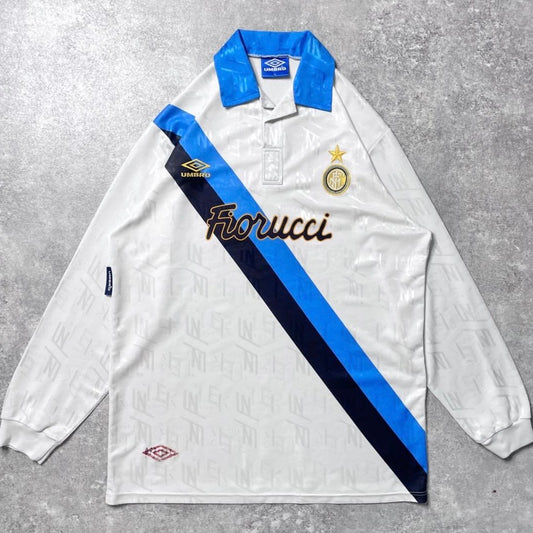【正規選手支給品1993-1994 Umbro Inter away L/S shirt】