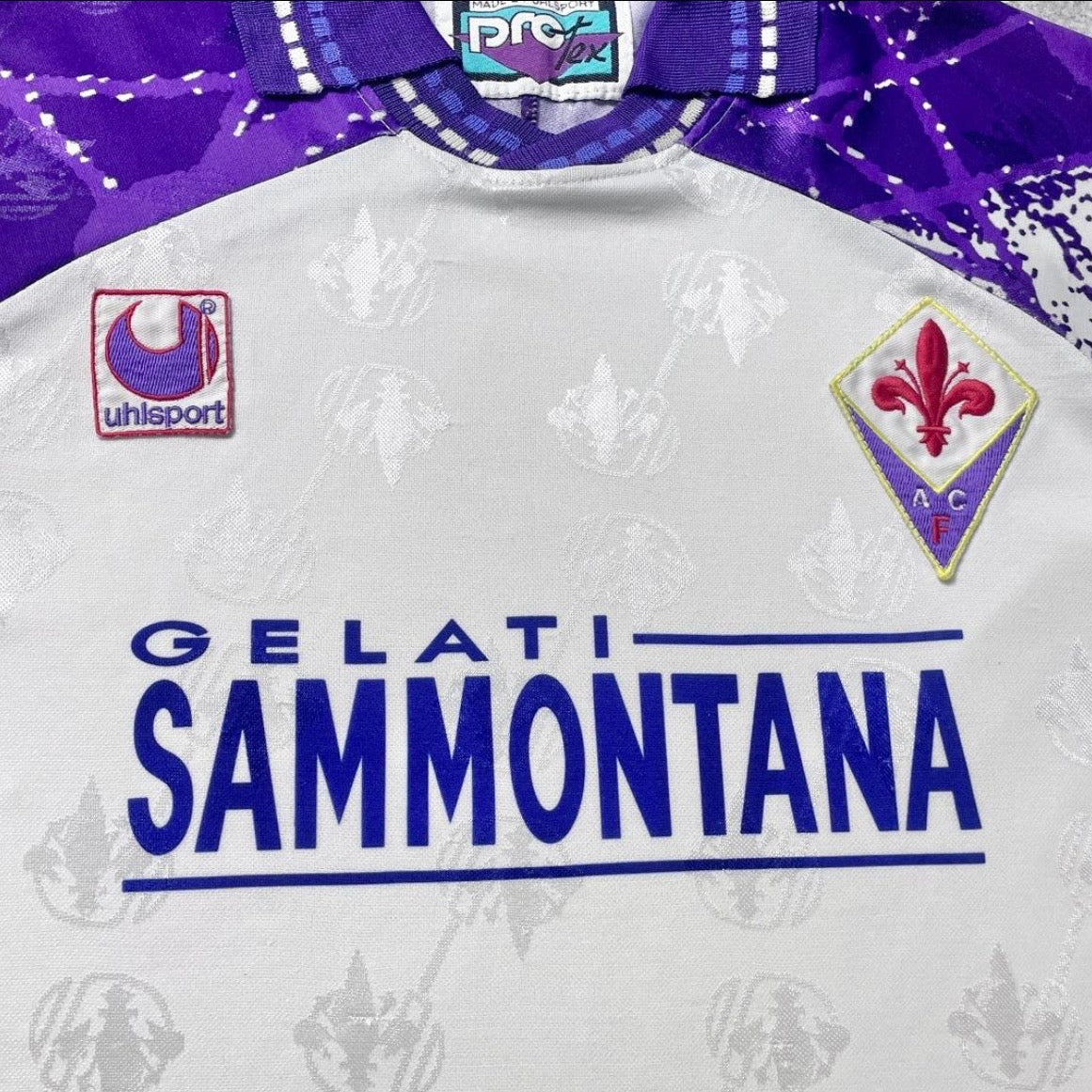 【正規品1994-1995 Uhlsport Fiorentina away shirt】