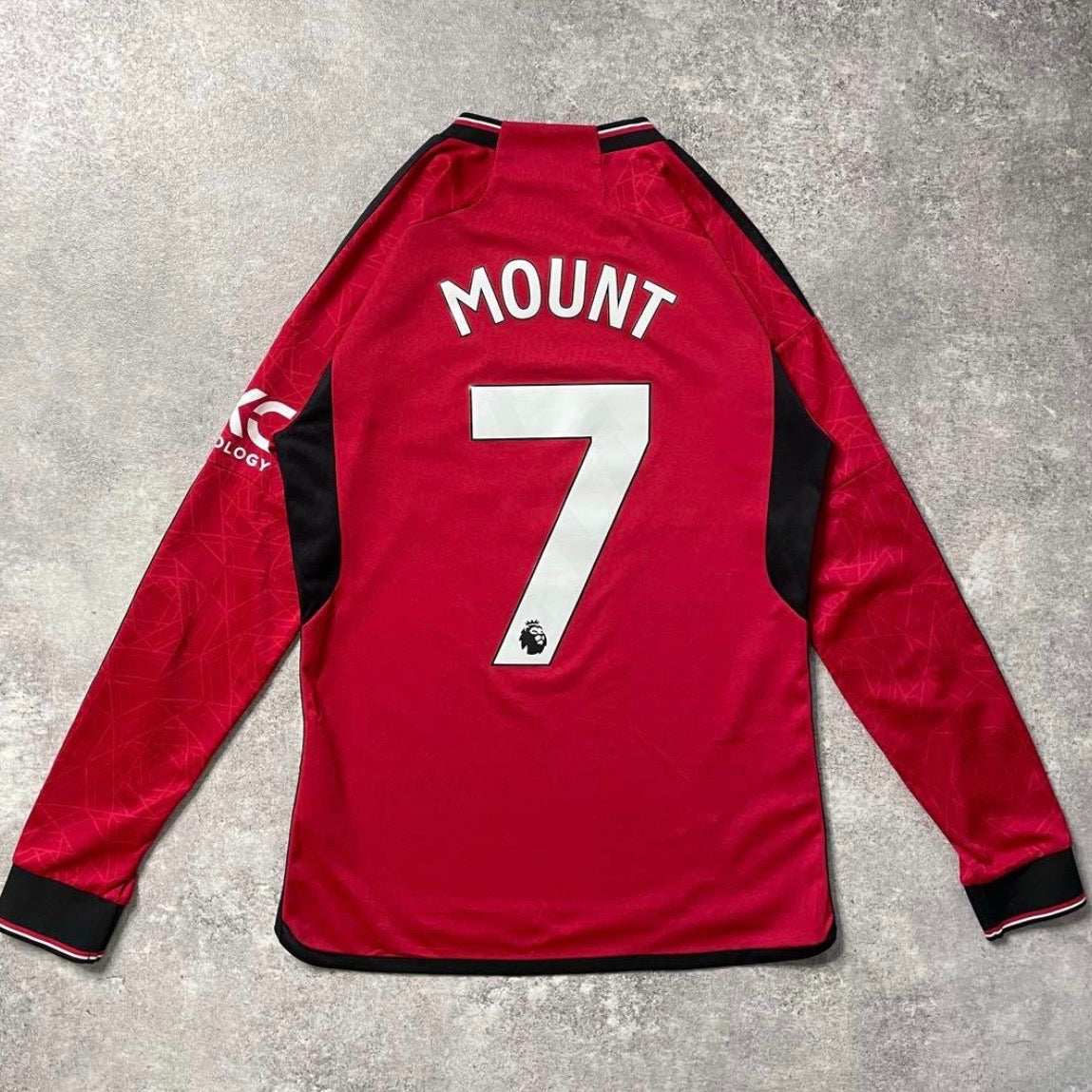 【正規品2023-2024 adidas Manchester United home MOUNT #7】