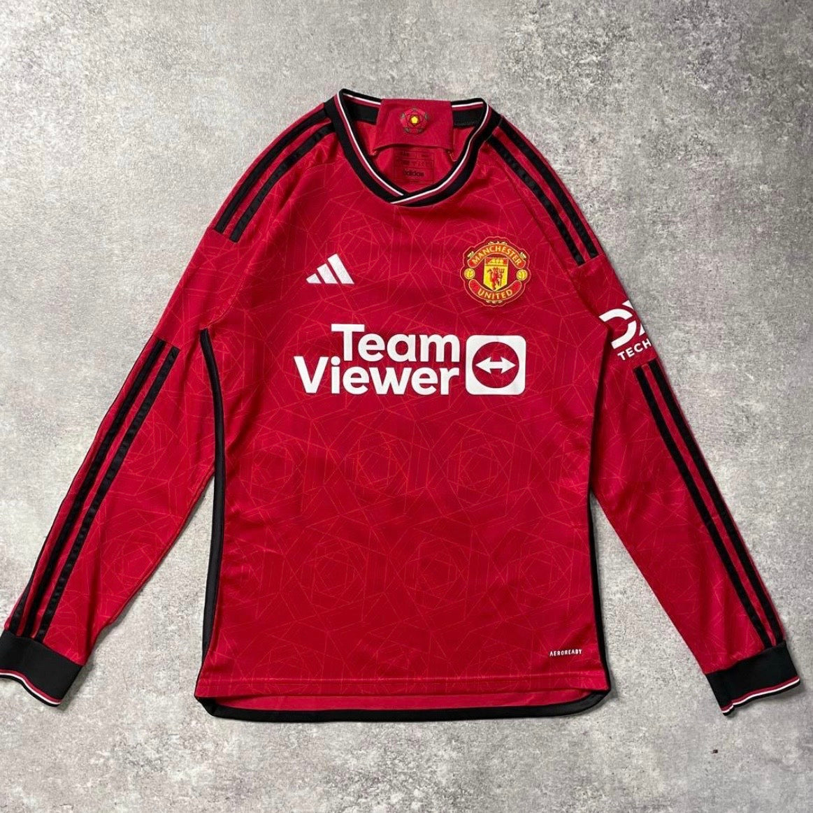 【正規品2023-2024 adidas Manchester United home MOUNT #7】