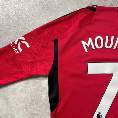 【正規品2023-2024 adidas Manchester United home MOUNT #7】