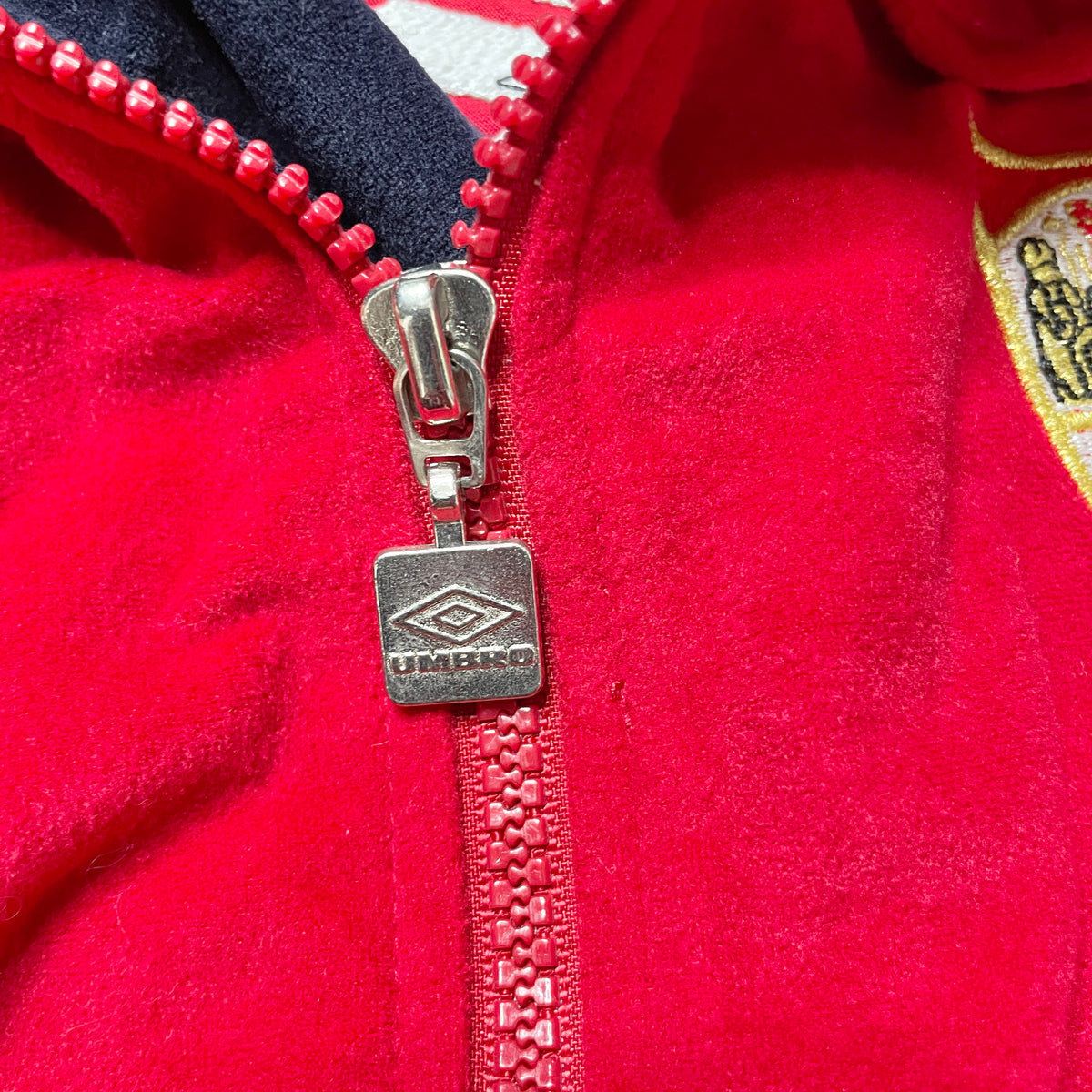 【正規品1998-1999 UMBRO Sevilla velours track jacket】