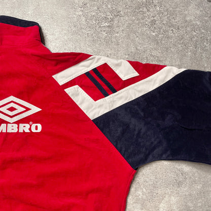 【正規品1998-1999 UMBRO Sevilla velours track jacket】