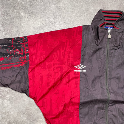 【正規品1996-1997 UMBRO Ajax nylon track suits】