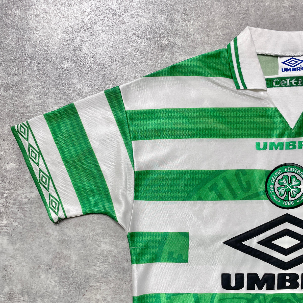 【正規品1997-1999 UMBRO Celtic Home shirt 優勝記念刺繍】