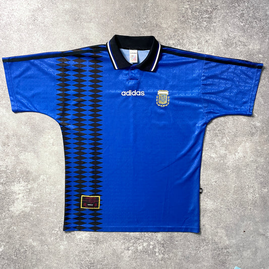 【正規品1994-1997 adidas Argentina away shirt】