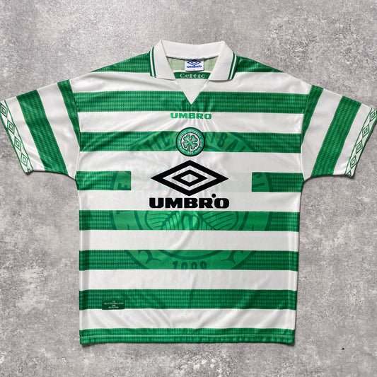 【正規品1997-1999 UMBRO Celtic Home shirt】