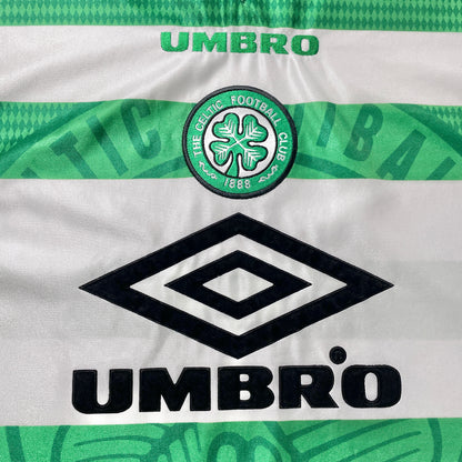 【正規品1997-1999 UMBRO Celtic Home shirt】