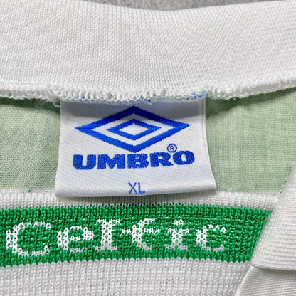 【正規品1997-1999 UMBRO Celtic Home shirt】