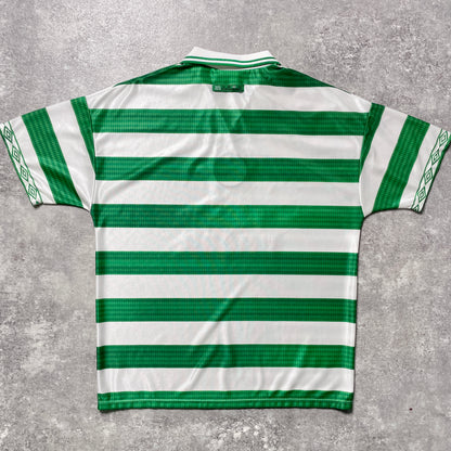 【正規品1997-1999 UMBRO Celtic Home shirt】