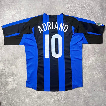 【正規品2004-2005 NIKE Inter Milan home ADRIANO #10】