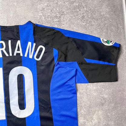 【正規品2004-2005 NIKE Inter Milan home ADRIANO #10】