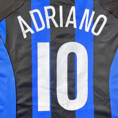 【正規品2004-2005 NIKE Inter Milan home ADRIANO #10】