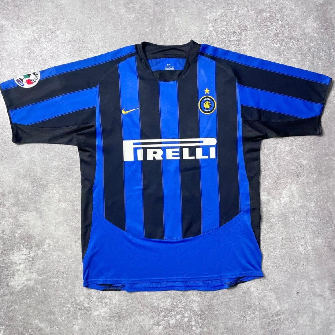 【正規品2003-2004 NIKE Inter Milan home Cannavaro #17】