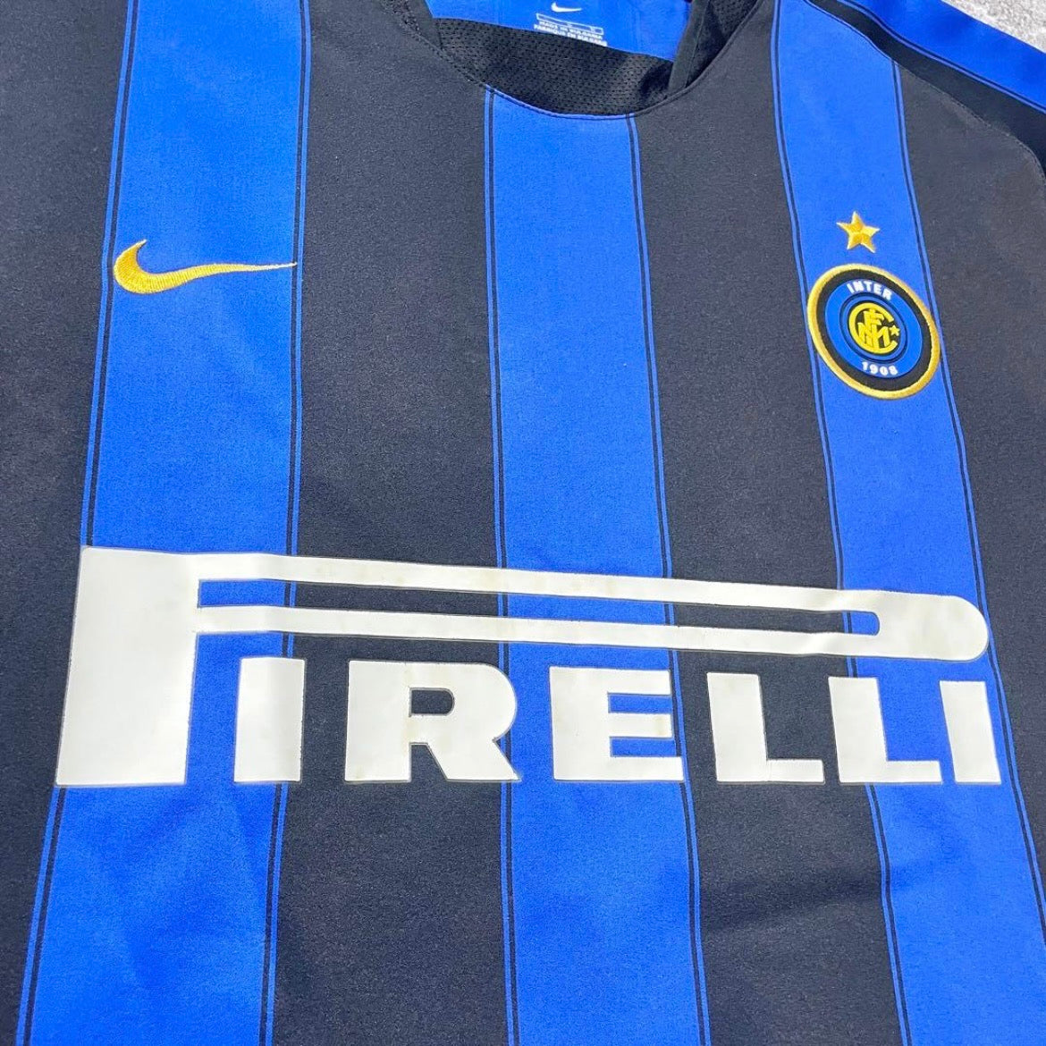【正規品2003-2004 NIKE Inter Milan home Cannavaro #17】
