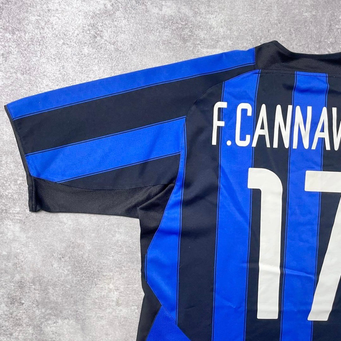 【正規品2003-2004 NIKE Inter Milan home Cannavaro #17】