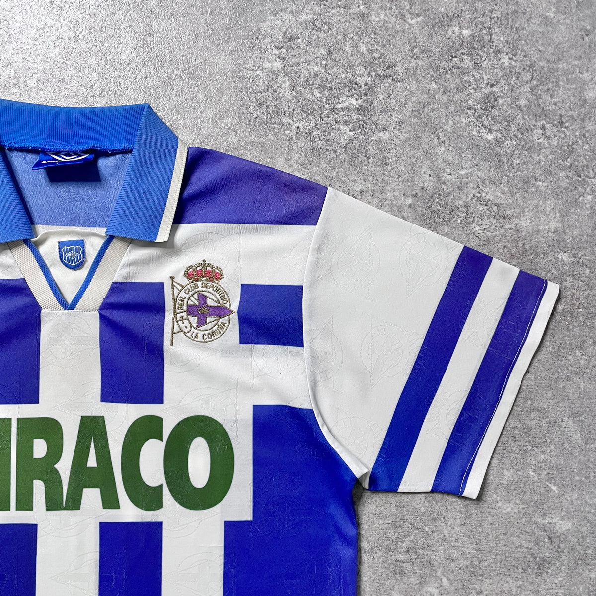 【正規品1993-1994 UMBRO Deportivo de La Coruna home】