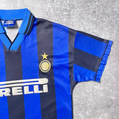 【正規品1995-1996 UMBRO Inter Milan home shirt】