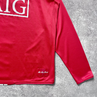 【正規品2007-2009 NIKE Manchester United UCL home L/S C.Ronaldo #7】