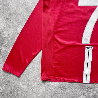 【正規品2007-2009 NIKE Manchester United UCL home L/S C.Ronaldo #7】
