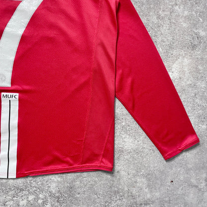 【正規品2007-2009 NIKE Manchester United UCL home L/S C.Ronaldo #7】