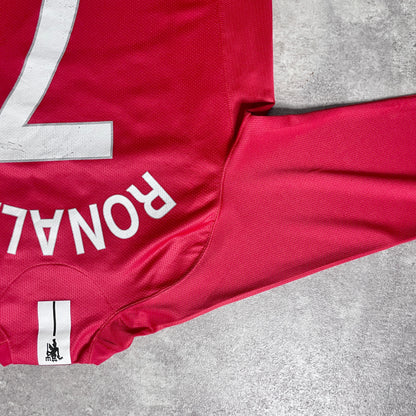 【正規品2007-2009 NIKE Manchester United UCL home L/S C.Ronaldo #7】