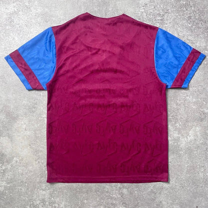 【正規品1992-1993 Umbro Aston Villa home shirt】