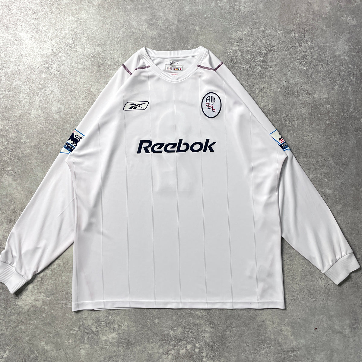 【正規品2003-2004 Reebok Bolton Wonderers home BARNESS #2】