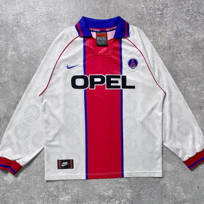 【正規選手支給品1996-1997 NIKE Paris Saint-Germain away L/S shirt】