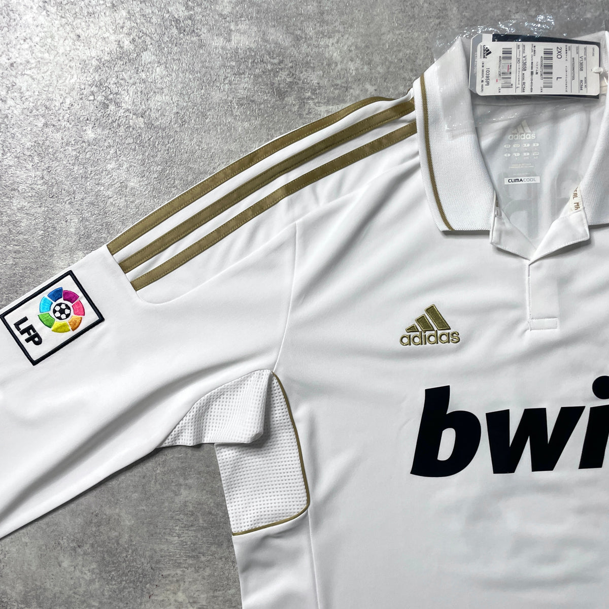 【BNWT正規品2011-2012 adidas Real Madrid home L/S KAKA #8】