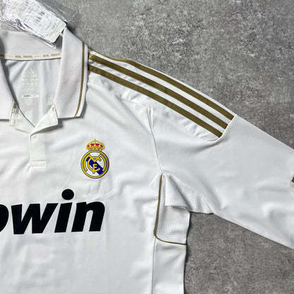 【BNWT正規品2011-2012 adidas Real Madrid home L/S KAKA #8】