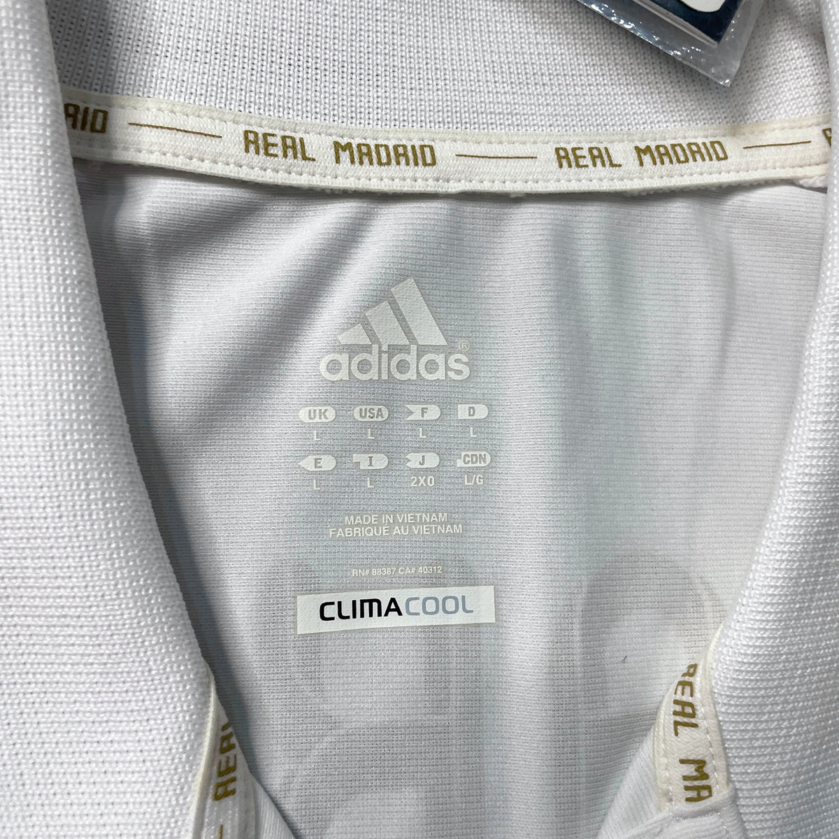 【BNWT正規品2011-2012 adidas Real Madrid home L/S KAKA #8】