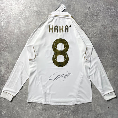 【BNWT正規品2011-2012 adidas Real Madrid home L/S KAKA #8】