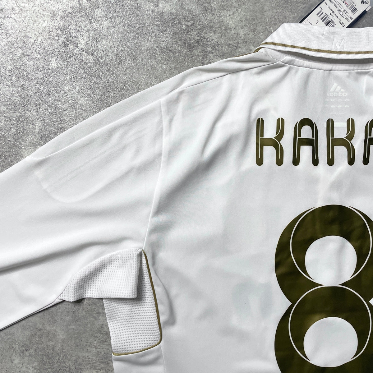 【BNWT正規品2011-2012 adidas Real Madrid home L/S KAKA #8】