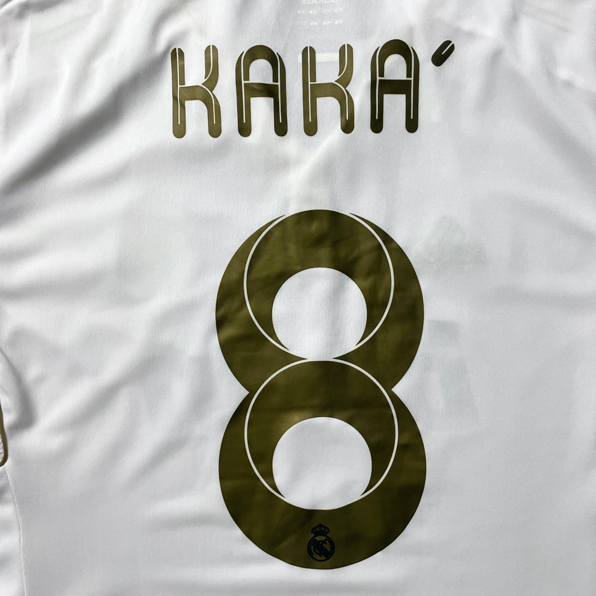 【BNWT正規品2011-2012 adidas Real Madrid home L/S KAKA #8】