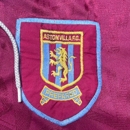 【正規品1992-1993 Umbro Aston Villa home shirt】