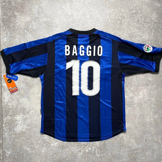 【BNWT正規品1999-2000 NIKE Inter Milan home BAGGIO #10】