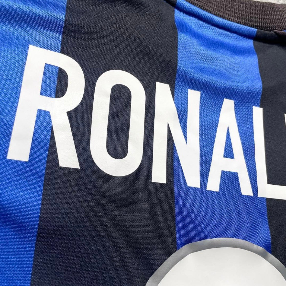 【正規品1999-2000 NIKE Inter Milan home Ronaldo #9】