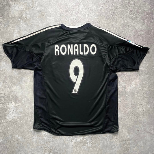 【正規品2004-2005 adidas Real Madrid away Ronaldo #9】