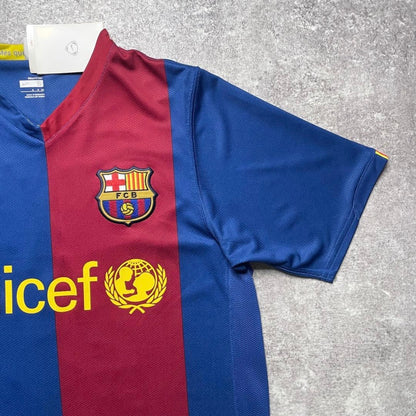 【BNWT正規品2006-2007 NIKE Barcelona home Messi #19】