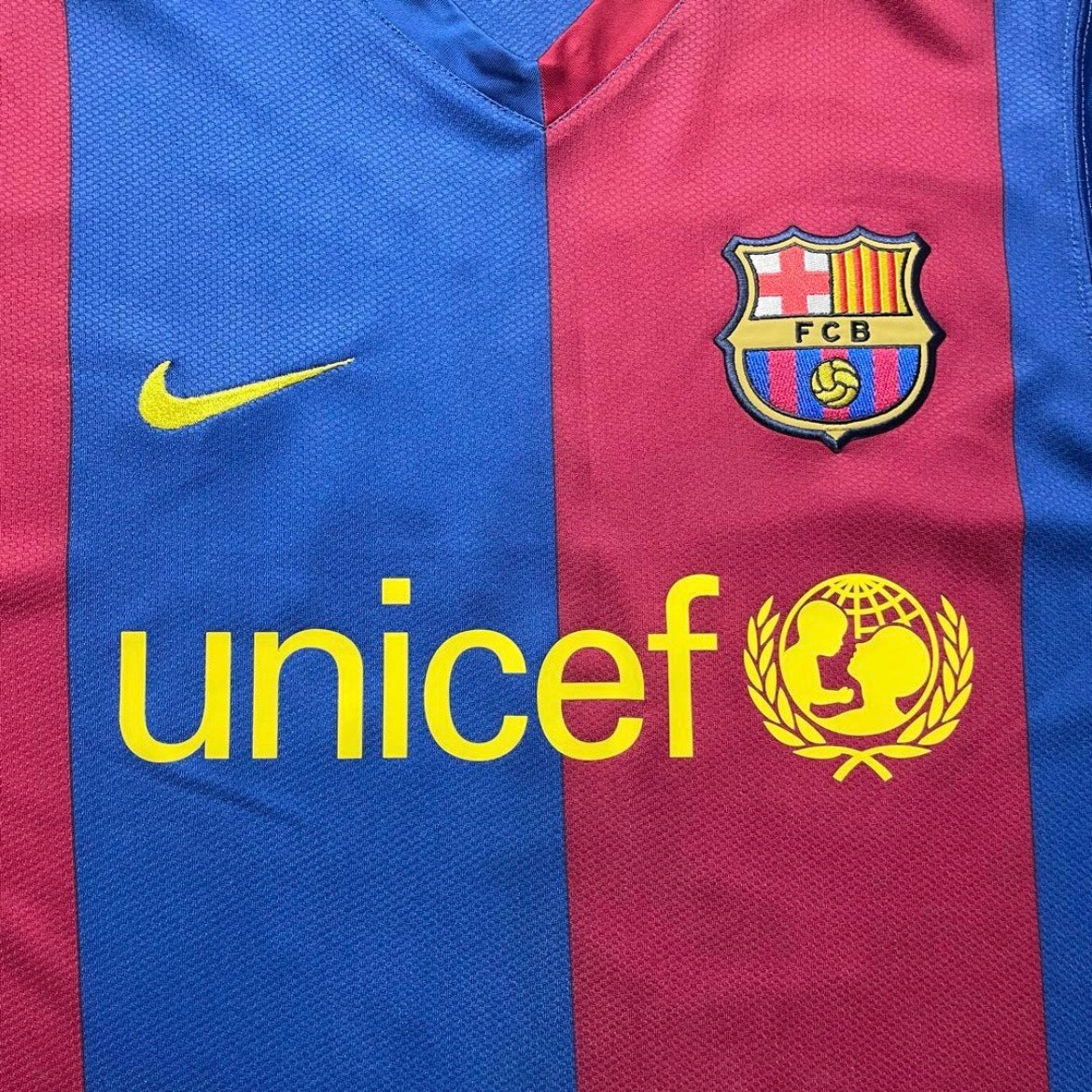 【BNWT正規品2006-2007 NIKE Barcelona home Messi #19】