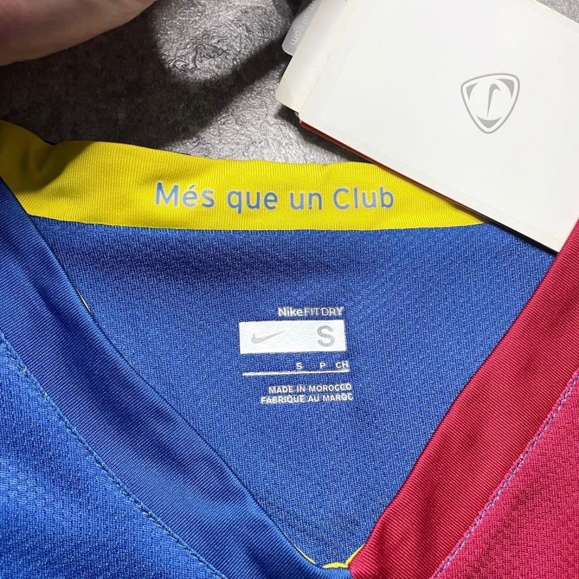 【BNWT正規品2006-2007 NIKE Barcelona home Messi #19】