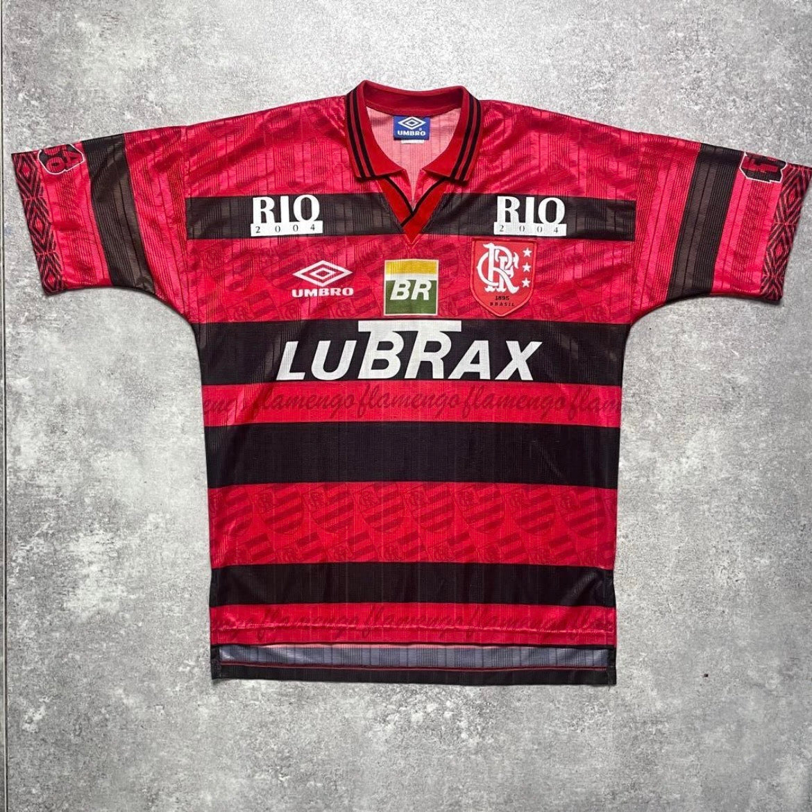 【正規品1995-1996 UMBRO Flamengo 100th Home #5】